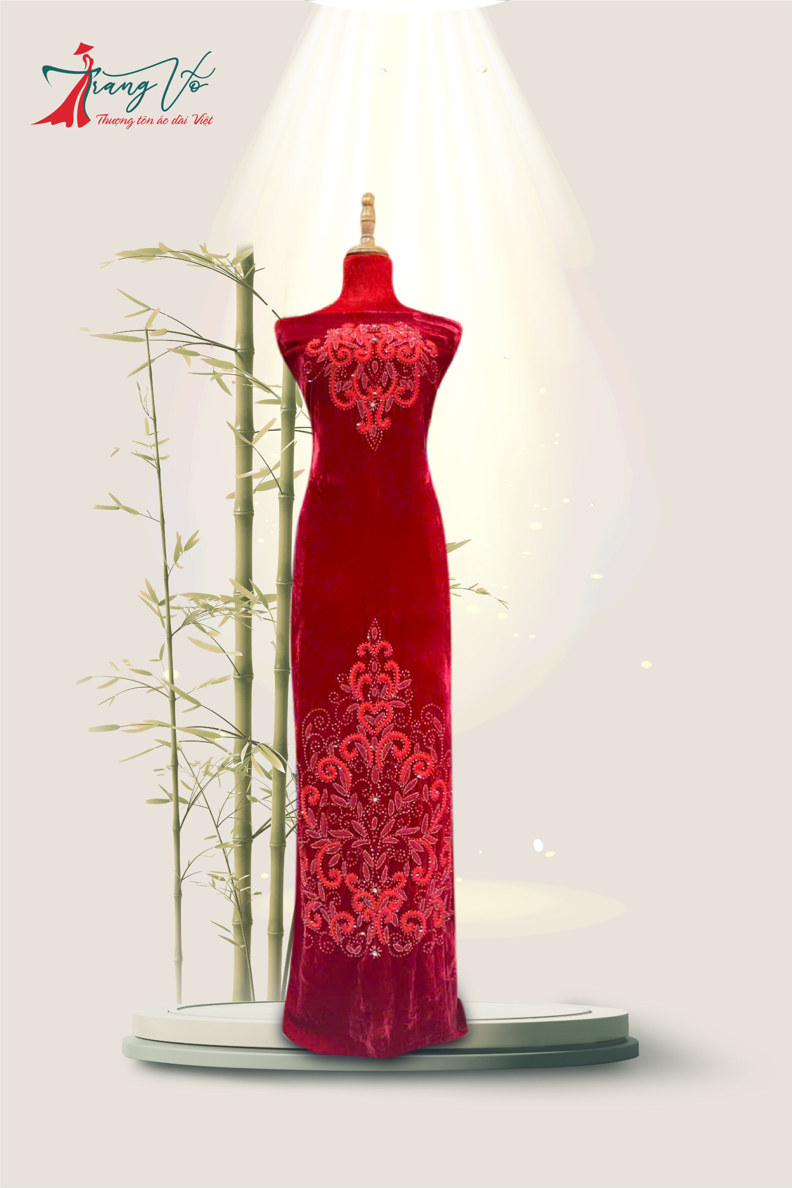 NHUNG TUYẾT THÊU KẾT PHA LÊ HOA LẬP THỂ ĐA SẮC #02112412